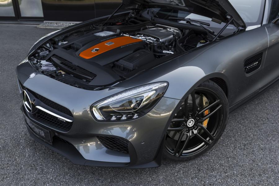 Моторный отсек Mercedes-AMG GT S by G-Power (C190) 2016 года  (фото 4 из 9)